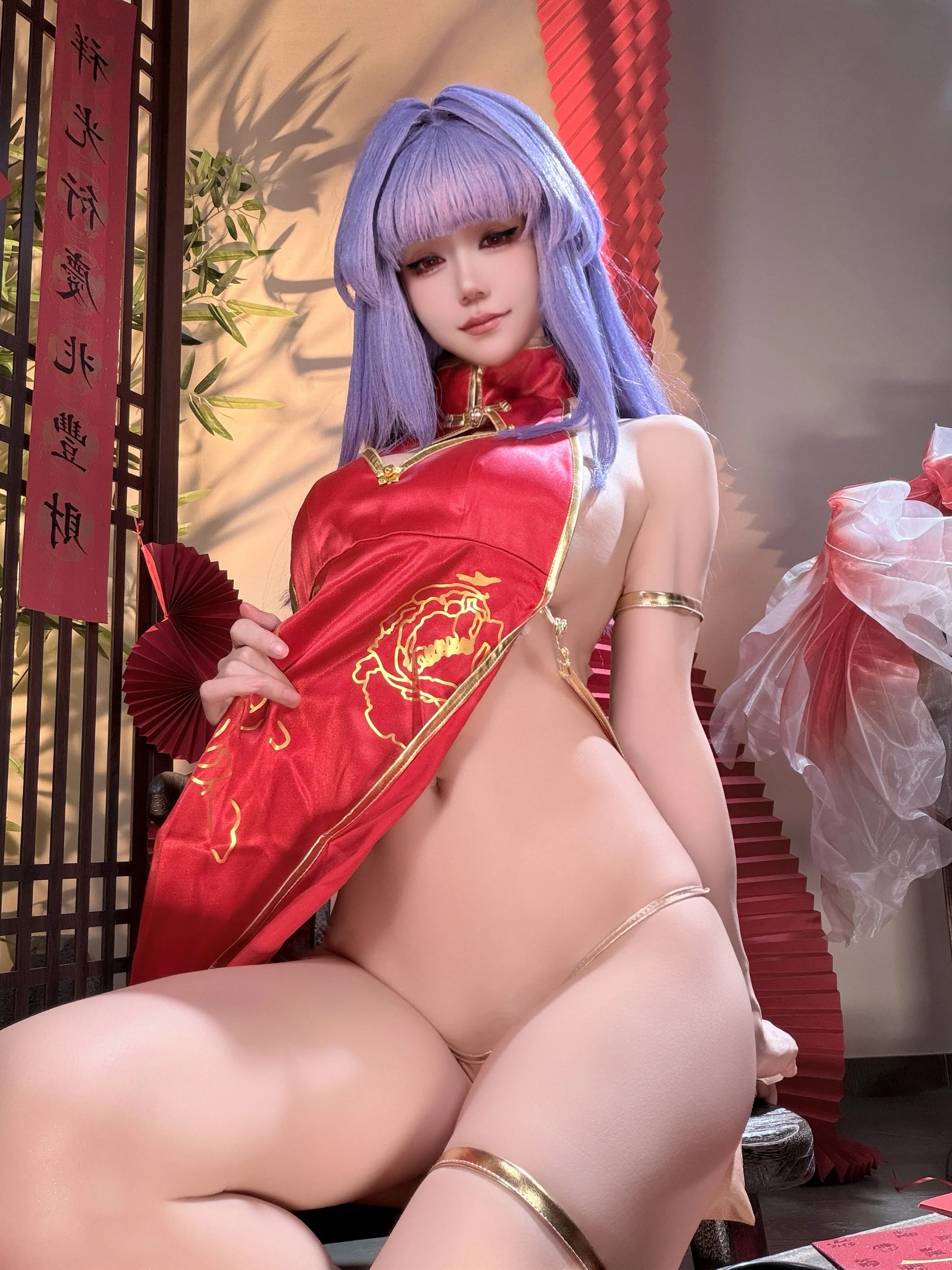 图片[1]-小仓千代w – NO.161 Patreon订阅 萌姬联合旗袍[29P]-XikXak
